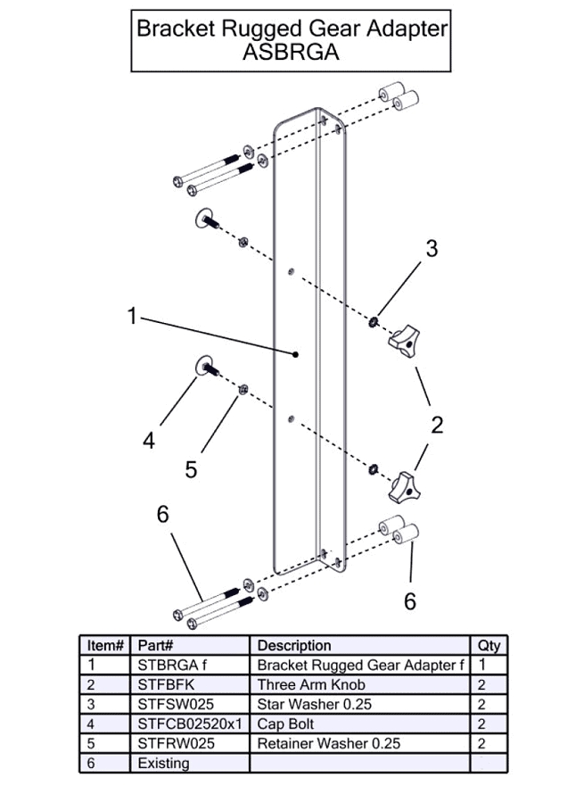 Rugged Gear® Adapter Angle - Image 2